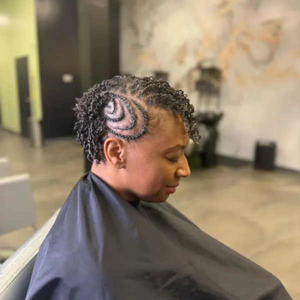Hair work by Urban Coils Seattle